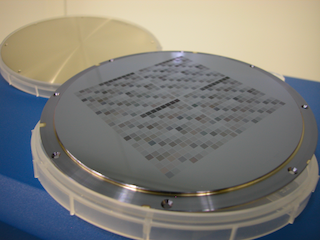 Hot-embossing stamp with sub-micro features